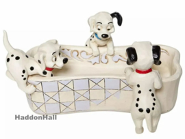 101 Dalmations Bone Dish - Jim Shore  6008060 retired * aanbieding