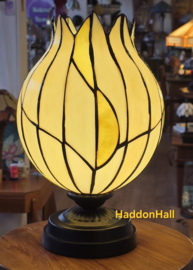 8175 Tafellamp Moonlight met Tiffany kap Ø22cm Nature '