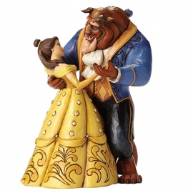 BELLE & BEAST "Moonlight Waltz" H 23cm Jim Shore  4049619 *