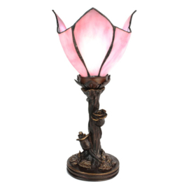 6232 * Tafellamp Uplight H32 Ø17cm Lotus Pink