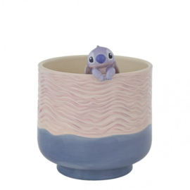 Stitch Planter H17,5cm Ø13cm DIsney Home A32325