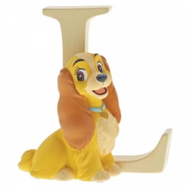 L Lady Disney Letter H7cm A29557