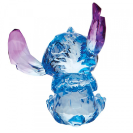Set van 4 Disney Facets Figurines * H9cm Mickey Winnie Stitch TinkerBell ( cristal-look)