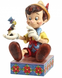 PINOCCHIO Just Give a Little Whistle  19cm Jim Shore 4043647 Pinokkio  retired *