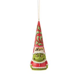 Grinch Gnome Naughty-Nice Ornament H13,5cm Jim Shore 6017077