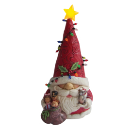Gnome with Christmas Lights * H22cm Jim Shore 6015474