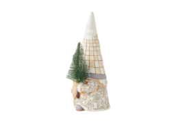 White Woodland Gnome Sisal Tree * H17cm Jim Shore 6015160