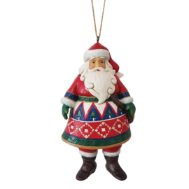 Santa Lapland Ornament * H10cm Jim Shore 6009458