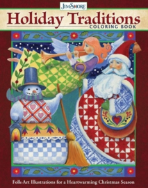 Coloring Book - Set van 2 - Enchanting Gnomes & Holiday Traditions - Jim Shore