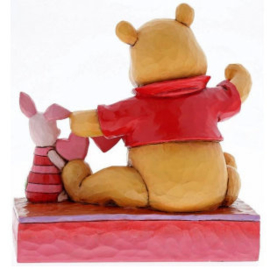 WINNIE THE POOH  Handmade Valentines  H 12cm Jim Shore 4059746  *