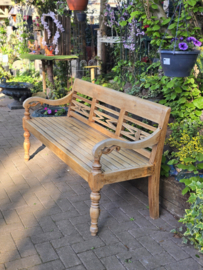 Stationsbank Massief Teakhout B162cm Java-Indonesië