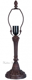 5789 * Voet voor Tafellamp H48cm "Druif"motief voor kappen van 30 cm doorsnee