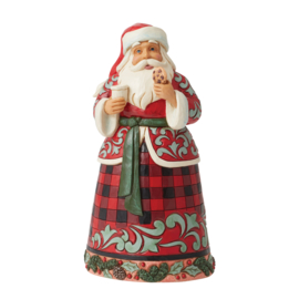 Highland Glen Santa & Mrs Santa - Set van 2 Jim Shore beelden 6012865