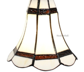 6201 * Hanglamp Tiffany Ø15cm Dame Blanche