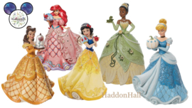 Deluxe Prinsessen Set van 5 - Belle - Ariel - Snow White - Tiana &  Cinderella