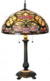 9962 5298 * Tafellamp Tiffany H75cm Ø50cm Grandiflora