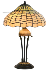 5974 Tafellamp Tiffany H60cm Ø40cm Shell