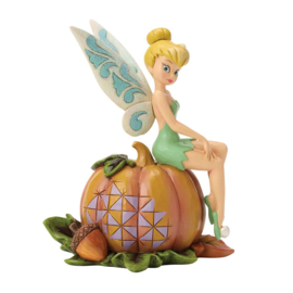 Tinker Bell "Pumpkin Patch Pixie" H14,5 cm Jim Shore 6017943 op voorraad