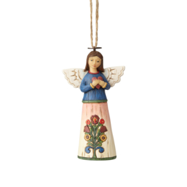 Folklore Angel with Heart Ornament H10cm Jim Shore 6001455 * Retired