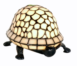 5843 Tiffany lamp B22cm "Schildpad Wit"
