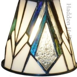 74364 Bureaulamp Dark Star met Tiffany kap Ø13cm Astoria