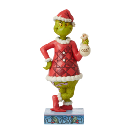 Grinch with Bag of Coal H22cm Jim Shore 6012697 retired