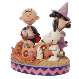 Snoopy Halloween H13 met verlichting Jim Shore Peanuts *  6013037 , retired