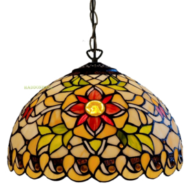 9929 * Hanglamp Tiffany Ø 30cm  Santana tiffanylamp compleet