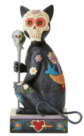 Day of the Dead Witch &Cat - Set van 2 Jim Shore beelden retired