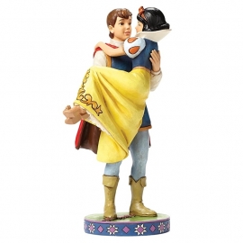 SNOW WHITE & PRINCE Happily Ever After H24cm  from 2015 Jim Shore 4049623 retired . uitverkocht