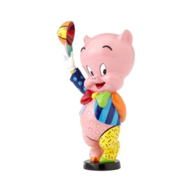 Porky Pig with Baseball Cap H16cm Looney Tunes by Britto 4058186  retired* superaanbieding
