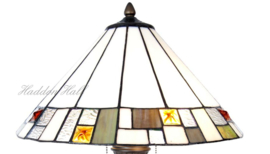 5856 Tafellamp Tiffany H62cm Ø40cm Poiret