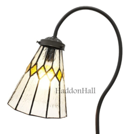 6194 * Bureaulamp H51cm met Tiffany kap Ø15cm Medallion