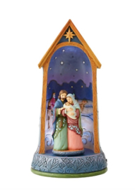 Holy Family in Stable LED Jim Shore 6011964