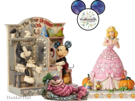Event Pieces - Mickey 90th Gesigneerd , Cheshire Cat & Cinderella - Jim Shore
