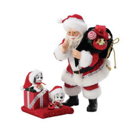 101 Reasons to Love Christmas -101 Dalmations & Santa H26cm Disney by D56 6016480