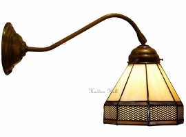 5819 410 * Wandlamp met Tiffany kap Ø18cm Wall Deco