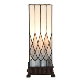 6332 * Tafellamp Tiffany H44cm Windlicht model Infinity