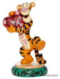 Tigger - Heartfelt Hug - H14cm Jim Shore 6008073 Valentijnsdag, retired *