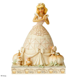 Cinderella "White Woodland" H20cm Jim Shore 6002816 , retired * aanbieding