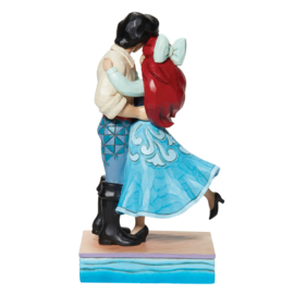 Ariel & Prince Eric + BASE COLOR Ø16cm "Two Worlds United" H19cm  Jim Shore  6013070