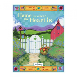 Journal Dagboek Notitieboekje "Home is where the Heart is" Jim Shore DO1169