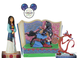 Mulan - Set van 3 beelden - Jim Shore retired items *