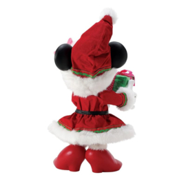 Minnie's Big Gift - Led Box H 43 cm Disney by D56 Possible Dreams  6016493 , retired , beperkte voorraad.