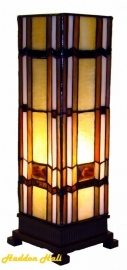 9024 * Tiffany lamp H35cm Mini-windlicht Art Deco