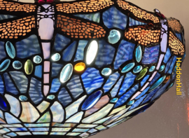 9595 8842  Hanglamp Tiffany Ø39cm Blue Dragonfly