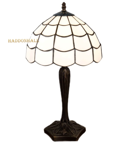 5936  Tafellamp H40cm met Tiffany kap Ø25cm Art Deco Paris