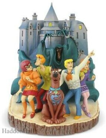 Scooby Doo "Frightful Friends"  H 22cm Carved by Heart Jim Shore 6005978 retired *