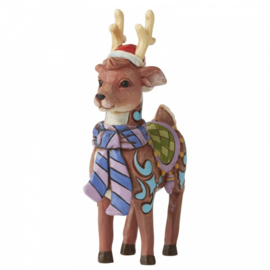 Christmas Reindeer Mini Figurine H9cm Jim Shore 6006664 retired *