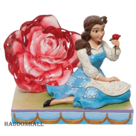 Mulan with Cherry Blossom , Ariel with Shell & Belle with Rose - Set van 3 Jim Shore beelden * 